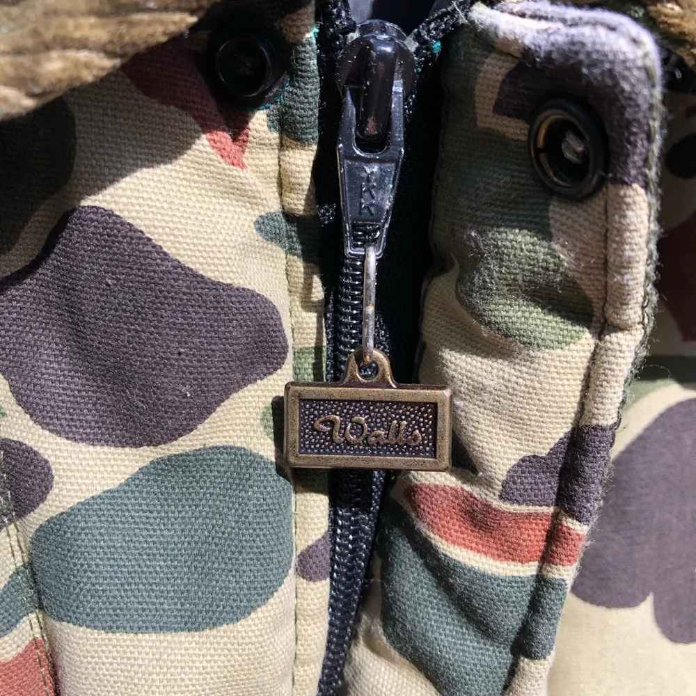 Walls Duck Camo Blizzard-Pruf Insulated Canvas Chore Jacket - Picture 4 of 5